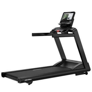 Caminadora Life Fitness comercial diseñada para hoteles y torres
