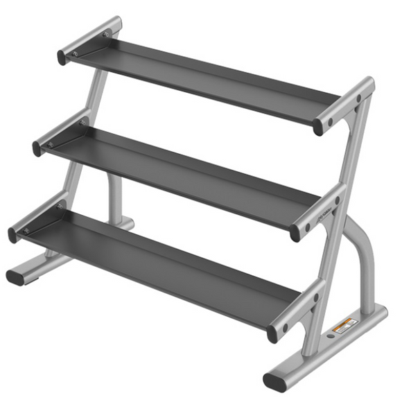 Rack De Tres Niveles Para Accesorios Life Fitness Axiom