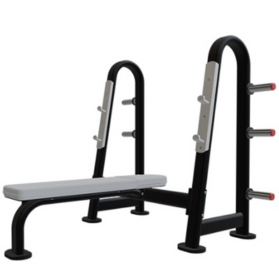 Banco para barras Nautilus Instinct Series Olympic Flat Bench Fitness For Life Dominicana