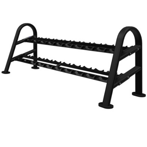 Estante Para Mancuernas Nautilus Instinct Series Dumbbell Rack 10 Pair/ 2 Tier Fitness For Life Dominicana