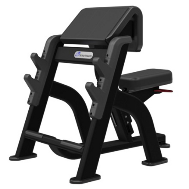 Banco para biceps sentado Nautilus Seated Preacher Curl Fitness For Life Dominicana