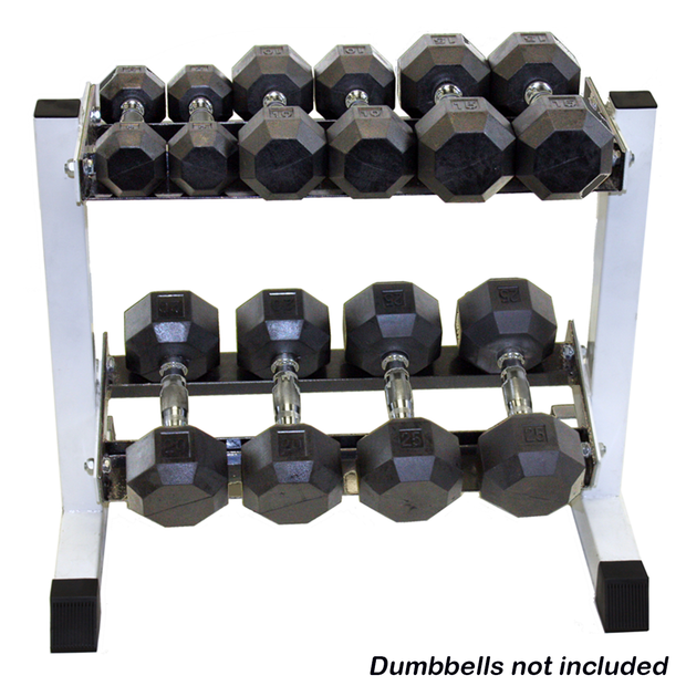 Troy Mini 2 tier, 5 pair Dumbbell Rack Fitness For Life Puerto Rico