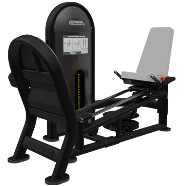 Maquina de Piernas Nautilus Instinct Series Leg Press/Calf Raise Fitness For Life Dominicana