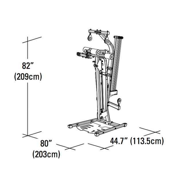 Gimnasio de Casa Bowflex PR1000